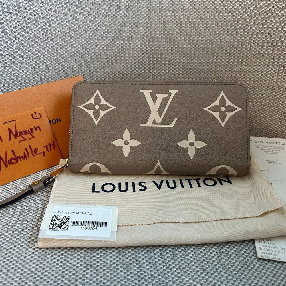 Louis Vuitton Bicolor Monogram Empreinte Leather ❤️SOLD❤️
